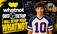 setup whatnot vertical stream for auctions or sports