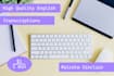 transcribe audio to text