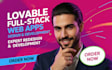 build fullstack ai webapp, supabase vercel fullstack mvp ai website