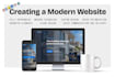 design and create a modern website