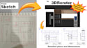 create 3d furniture models and detailed layout plans