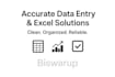 professionally do data entry and teach maths and physics