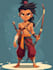 draw 2d game character or 2d game character