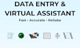 be your reliable virtual assistant for data entry and typing tasks