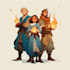 dnd, fantasy character and dnd character