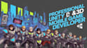 build unity 2d mobile game as your unity game developer for android ios