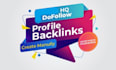 high quality profile SEO backlinks