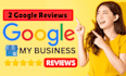 add positive 5 stars 2 google reviews to your business