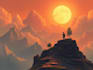 create surrealism illustration design