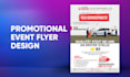 do promotional flyer design which amplify your brand message