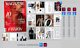 design newspaper, magazine layout, brochure, catalog, any canva, adobe indesign