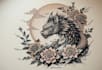 create tattoo japanese old school design