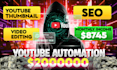 create and SEO optimize your youtube channel with automation