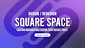 develop a squarespace website design, squarespace website redesign
