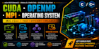 do cuda, openmp, mpi, operating system in c language and cpp