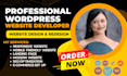clone wordpress revamp backup restore design redesign develop wordpress website