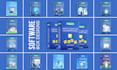 create professional box design, product label, software box and dieline design