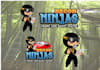 design premium powerful recon ninjas logo