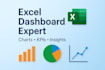create interactive excel dashboards with charts and insights