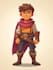 2d character design, 2d game characters art, mascot,