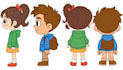 draw 2d character design