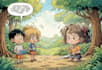 do children book illustrations, comic illustrations