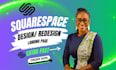 squarespace website design, squarespace redesign, squarespace website