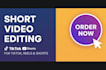 edit a short video for you