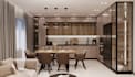 renovate ikea kitchen cabinet, island backsplash design, 3d rendering kitchen