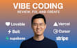 review fix your vibe coded app website replit, lovable, bolt