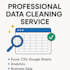 offer expert data clean