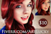 draw your picture into digital portrait