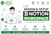 build a complete notion workspace with automation and CRM