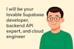 be your lovable and supabase developer, backend api, flutterflow, appsheet
