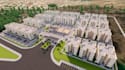 render3d urban housing,real estate development, gated community design,site plan