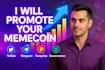 viral memecoin promotion solana pumpfun promotion twitter telegramcommunity hype