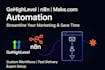automate your marketing with ghl, n8n, and make com integrations
