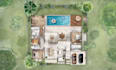 create artistic sketch style architectural floor plans