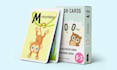 create kids flashcard affirmation cards study guides print ready card game decks