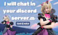 chat in your discord server discord chatter voice chat