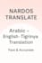 translate arabic tigrinya and english professionally