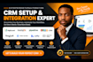 setup gohighlevel hubspot pipedrive zoho CRM honeybook follow up boss lofty CRM