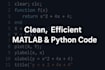 do matlab and python math programming