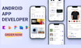 develop android apps in android studio using kotllin and xml ui