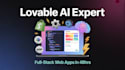 ai website cleanup loveable ai webapp lovable to shopify github to vercel base44