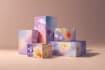 make label designs, supplement labels, and package designs