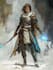 make fantasy dnd character illustration