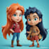 create top quality cartoon characters