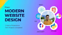 create a modern, responsive, and professional website