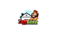 design mascot tuff gone clean logo